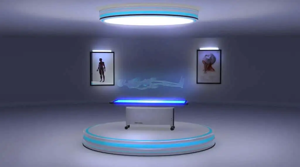 Virtual Autopsy Table